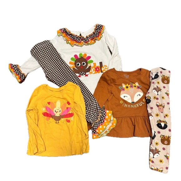 The Children's Place Other - Thanksgiving outfit 3T/4 Bundle for Girls